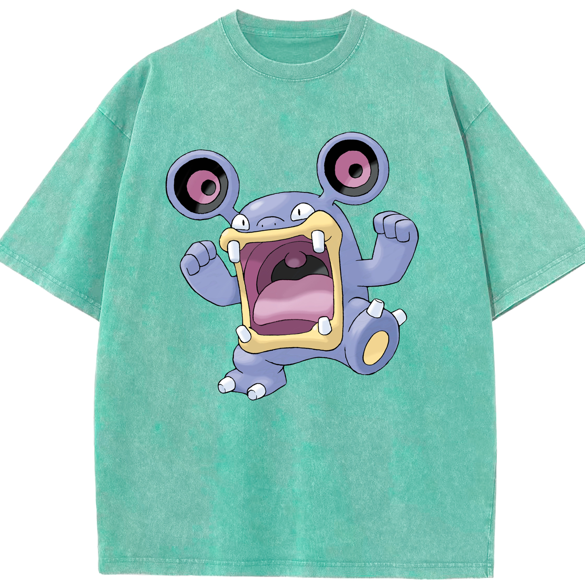 （画像用） ポケットモンスター Pokémon 綿100% ヴィンテージ風 半袖Tシャツ（フロントプリント）